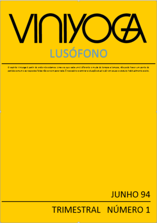 Viniyoga Lusófono 1