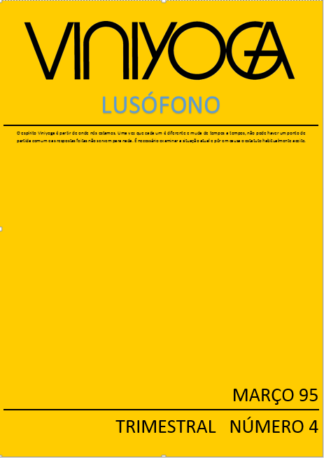 Viniyoga Lusófono 4
